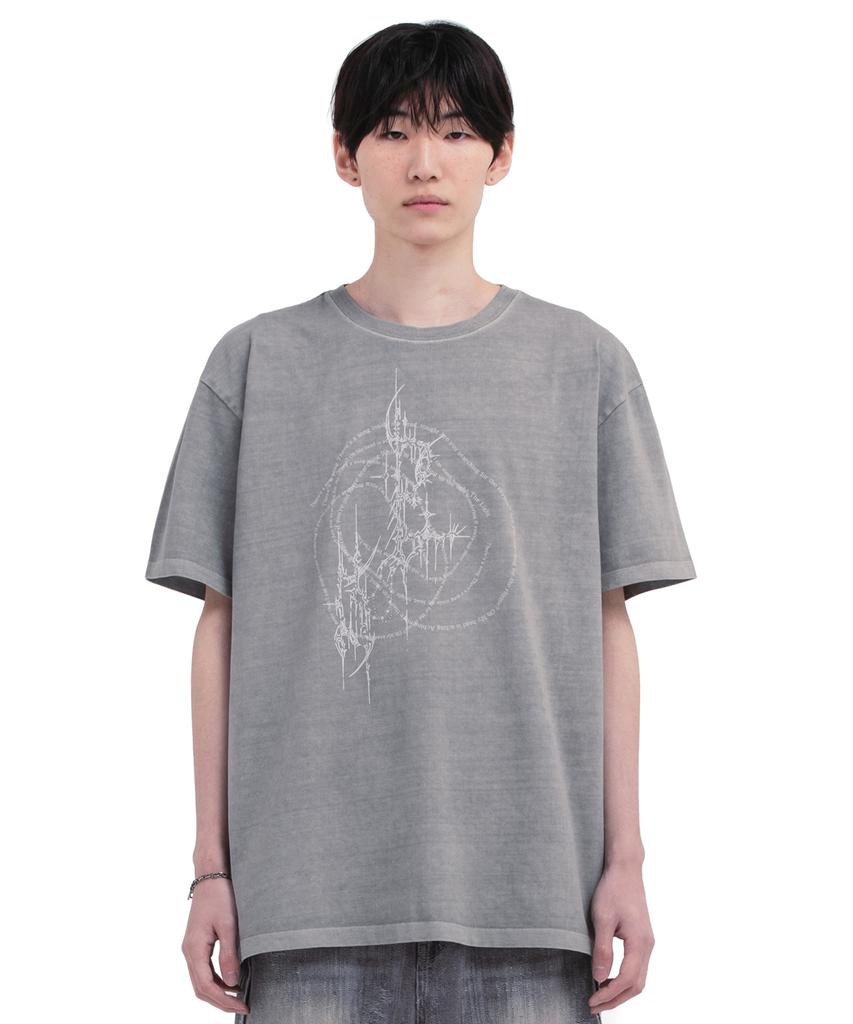 Depeugameoncheu Pig Human Form T-Shirts [Gray]