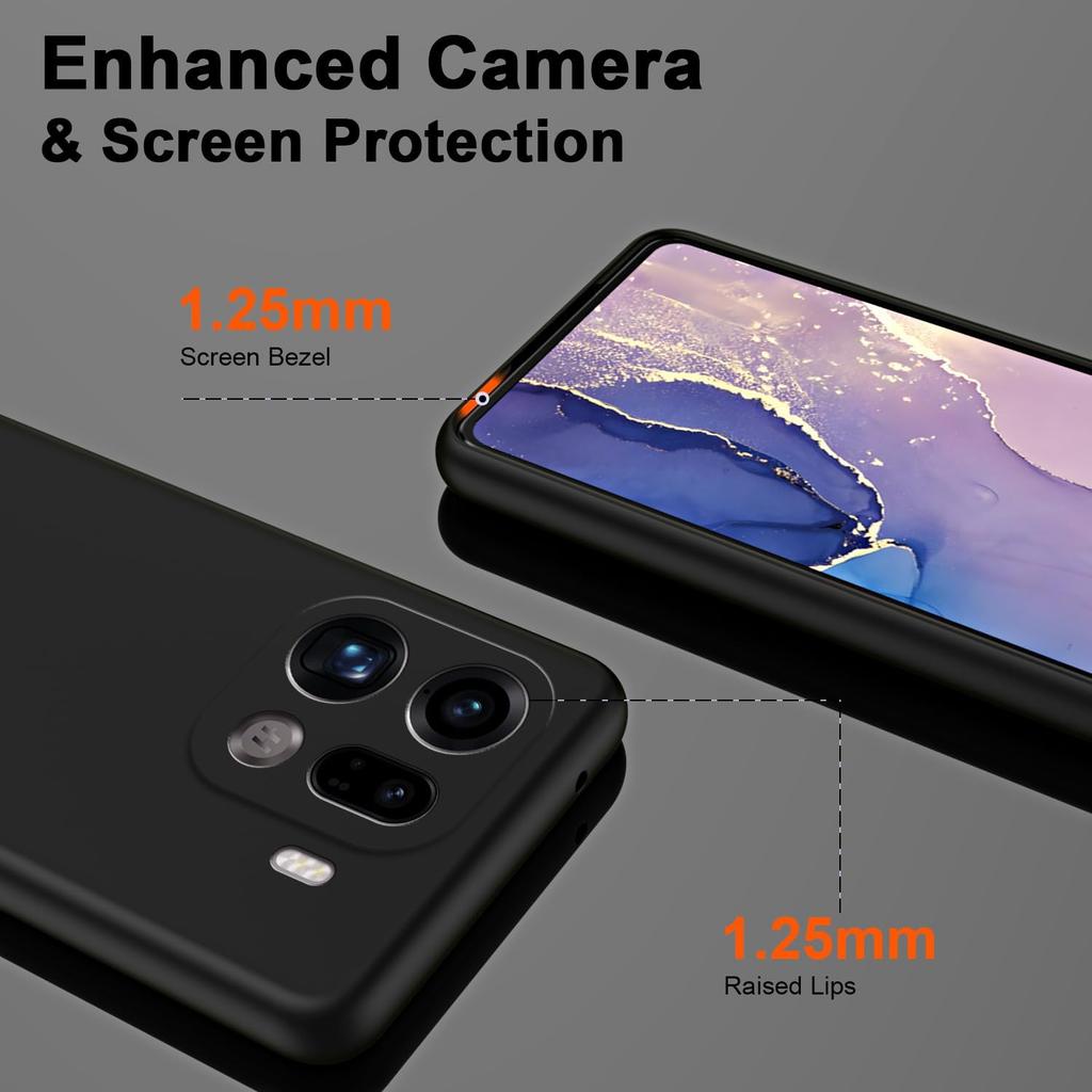 Flexible Liquid Silicone Case For OPPO Find X9 Pro 5G Protective Cover TPU Fundas Coque Capa