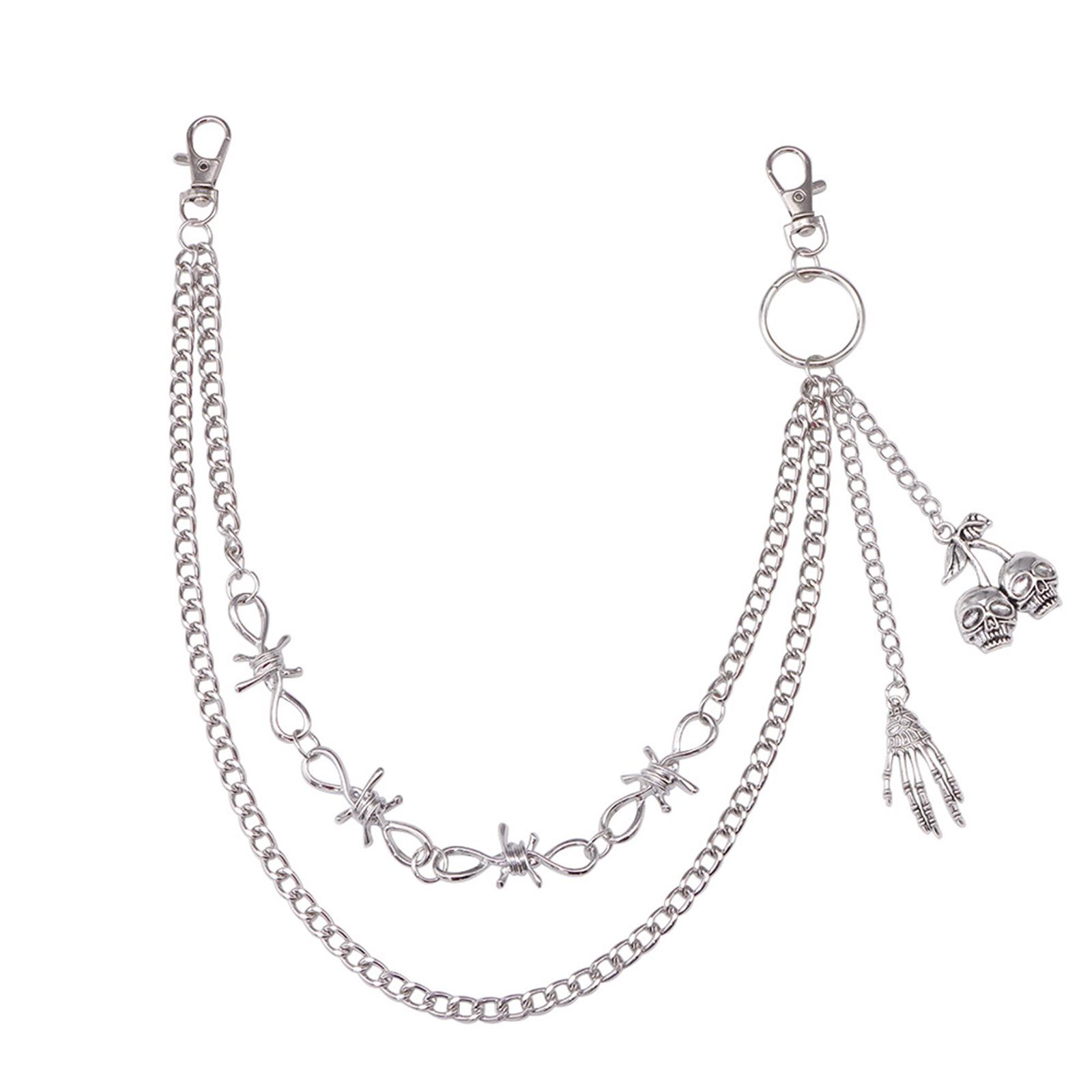 

Регулируемая по длине цепочка Уникальная модная гладкая металлическая цепочка для вечеринок для мужчин и женщин