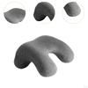 Reisekissen, Nickerchenkissen, Ultraleichtes Weiches Ergonomisches Tragbares Nickerchen-Gesichtskissen, Schlafkissen