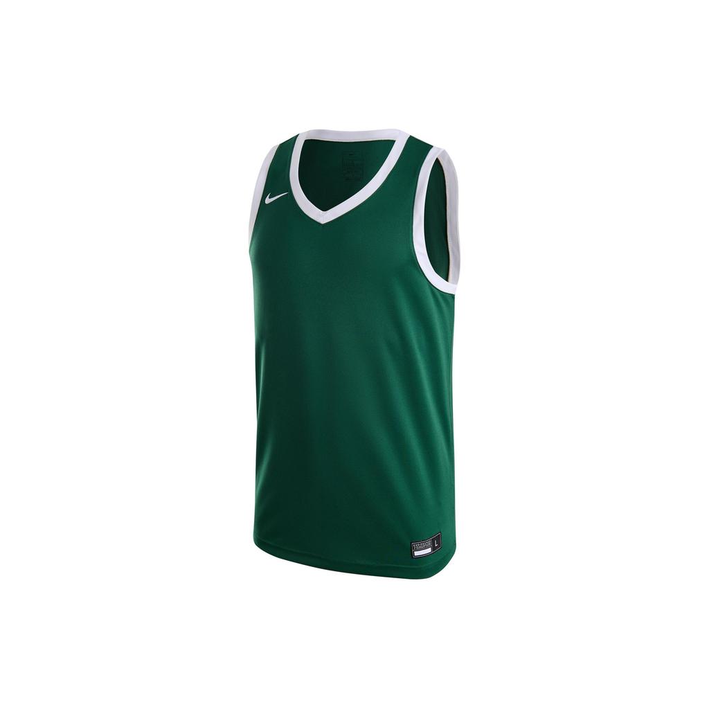 New Nike DRI FIT CROSSOVER Basketball Jersey Men's Canyon Green/White/White HF0500-342
