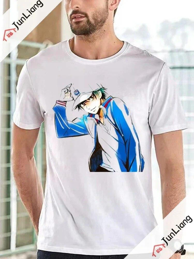 

Повседневная свободная рубашка с аниме «Теннисный принц», футболки с мотивами, уличная одежда в стиле хип-хоп, популярные рубашки в стиле Харадзюку 4XL