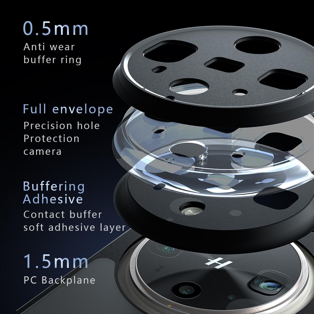 For Oppo Find X8 Ultra 5G Case TPU+PC Shockproof Clear Phone Cover