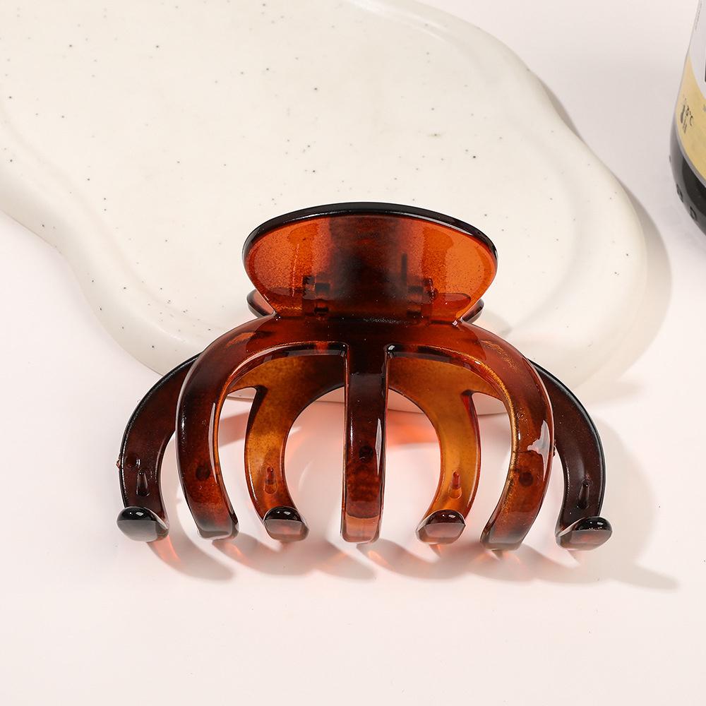 1 Stück Koreanische Solide Große Haarklammer Elegant Acryl Haarnadeln Haarspange Krabbe Haarspangen für Frauen Mädchen Kopfschmuck Haarschmuck