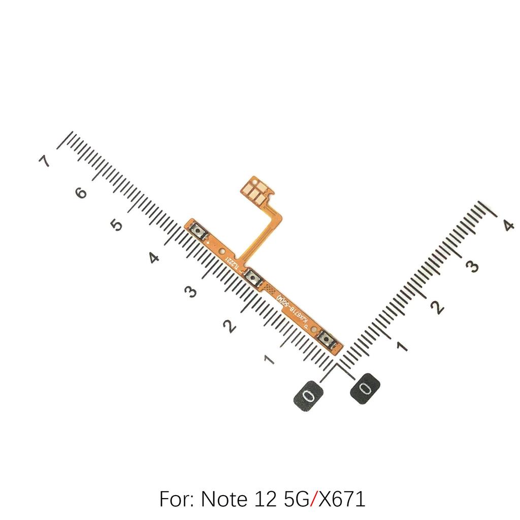 For Infinix Note 7 8 10 Note11 Note12 Note30 X690 X692 X693 X695 X663 Power Button Volume Flex Cable OnOff