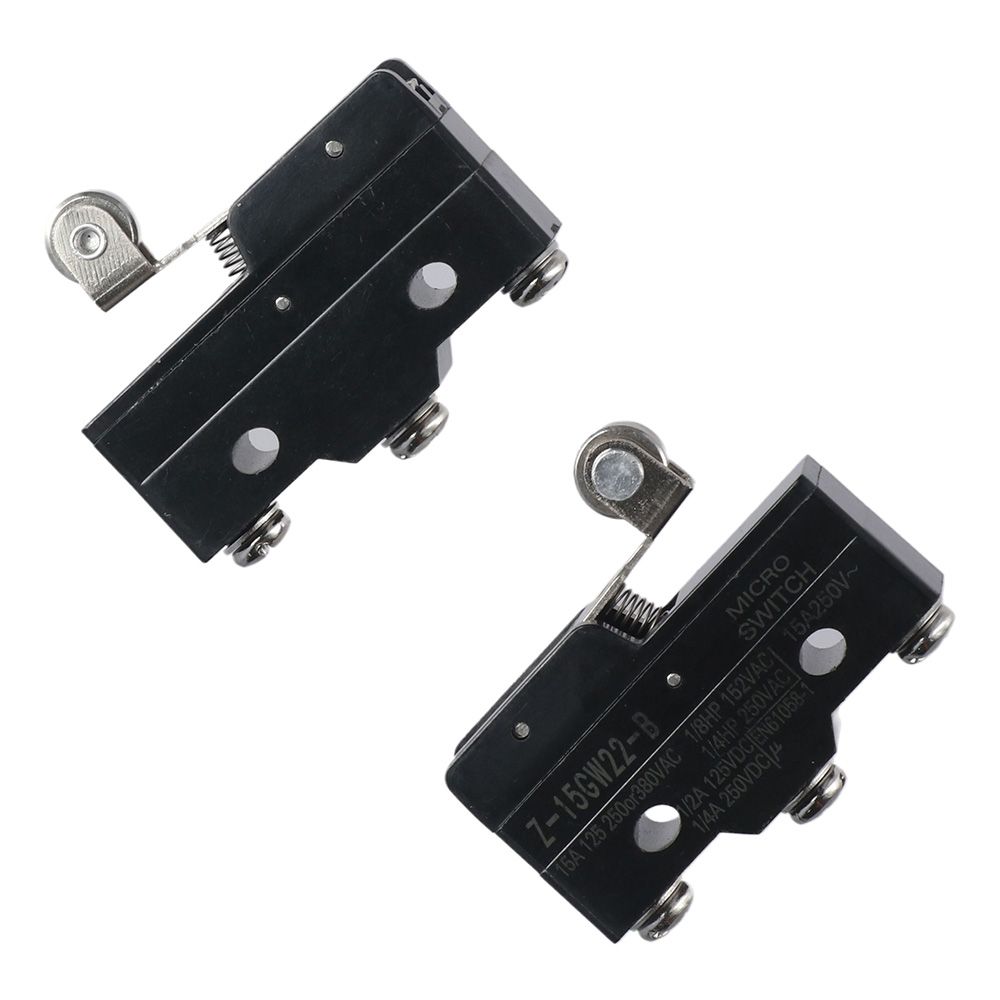 2pcs Screw Terminals Z-15GW22-B Micro Action Switches 1NO + 1NC 10A 250VAC Action Switch Limit Switch