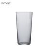 Inmeet Premium Hand-Blown Striped Crystal Highball Glass Beer And Collins Cocktail Drinkware