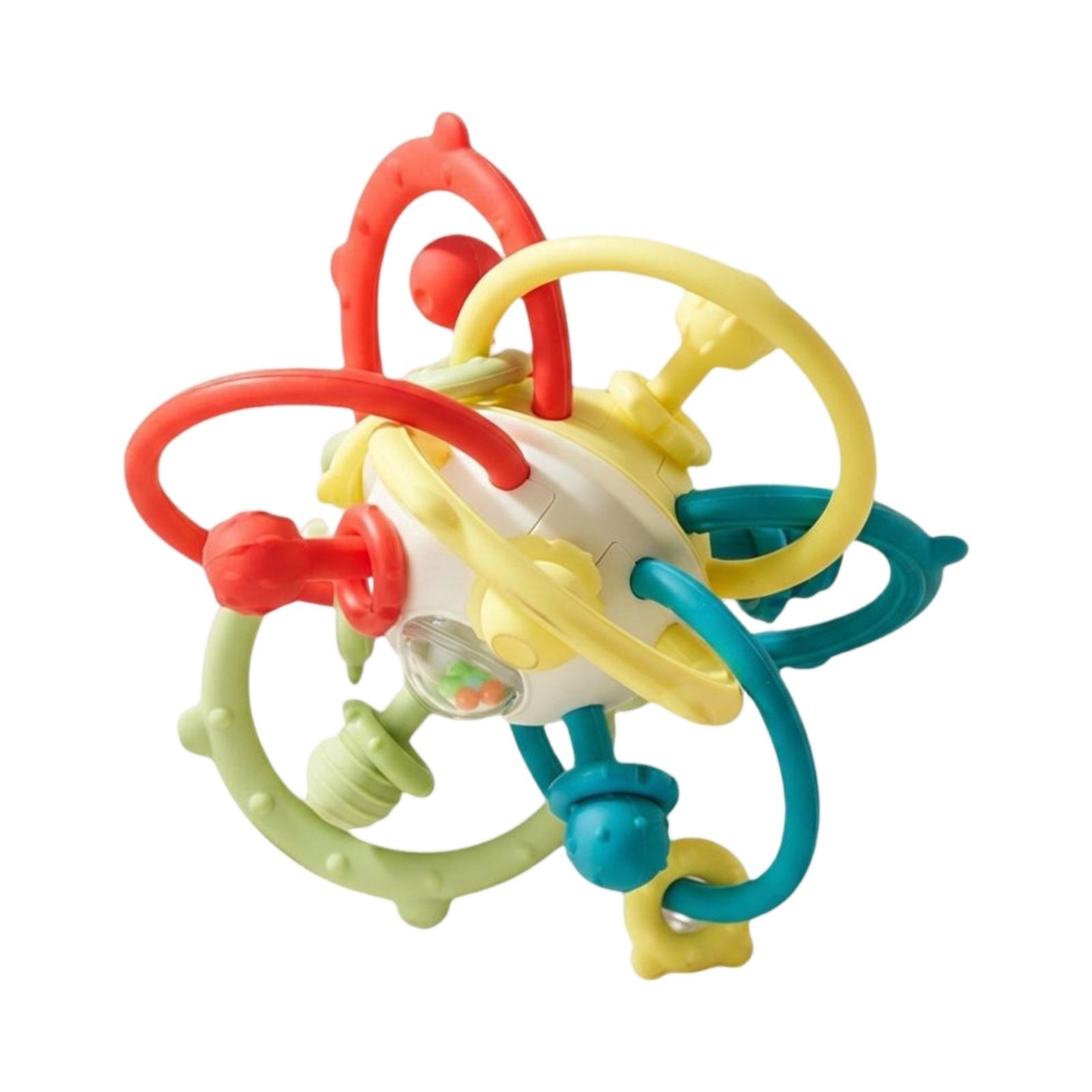 

Infants And Young Children Can A Ball With Silicone, Chew It With Water, Grind Their Teeth And The Bell