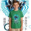 Dbz Goku Anime Print Pure Cotton T Shirt for Boys Girls Casual Short Sleeve Kids Summer Top Soft Breathable Lightweight