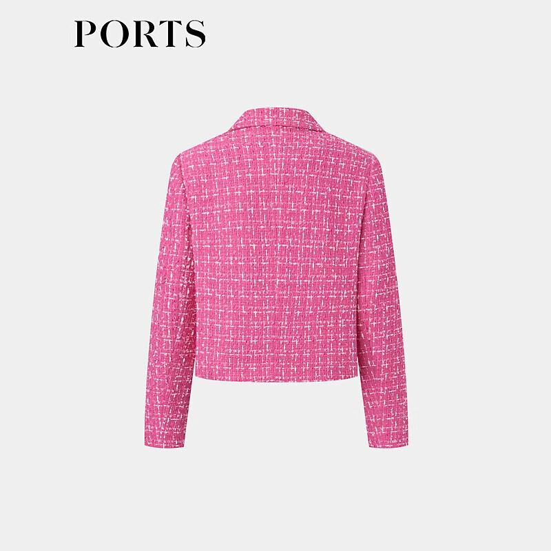 Ports Women's Two-Tone Tweed Short Jacket