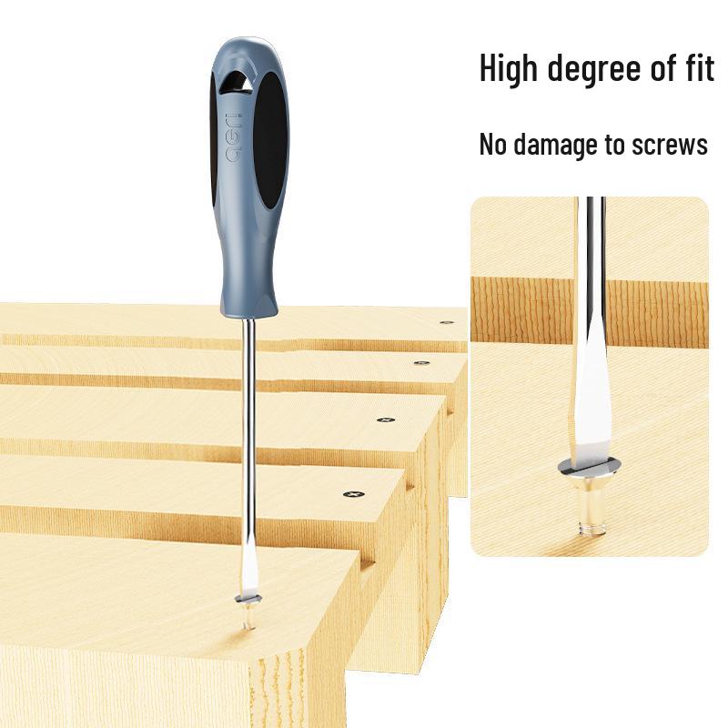 Deli Oil-Resistant S2 Slotted Screwdriver