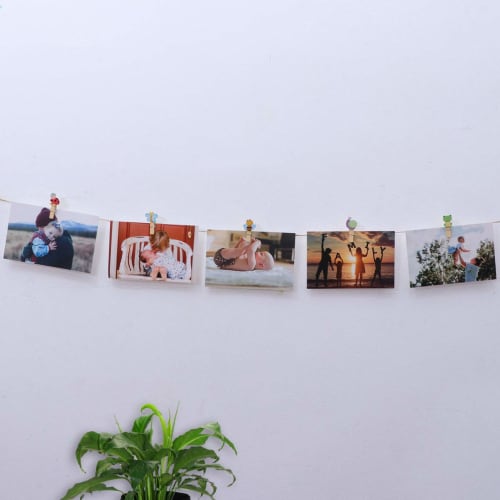 BESTOYARD Dřevěné kolíčky na prádlo, Mini dřevěné klipy, Klipy na fotografie ve tvaru motýla pro prací doplňky, Fotografie, Dekorace, DIY řemesla, Kolíčky na prádlo, W