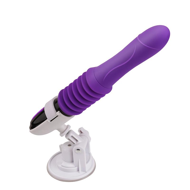 Machine sexuelle, gode télescopique, vibrateur automatique, masseur haut et bas, poussée du point G, jouet Vaginal, Masturbation féminine