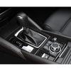 Carbon Fiber Interior Center Console Gear Box Trim Cover 2pcs for Mazda 6 Mazda6 2016-2018