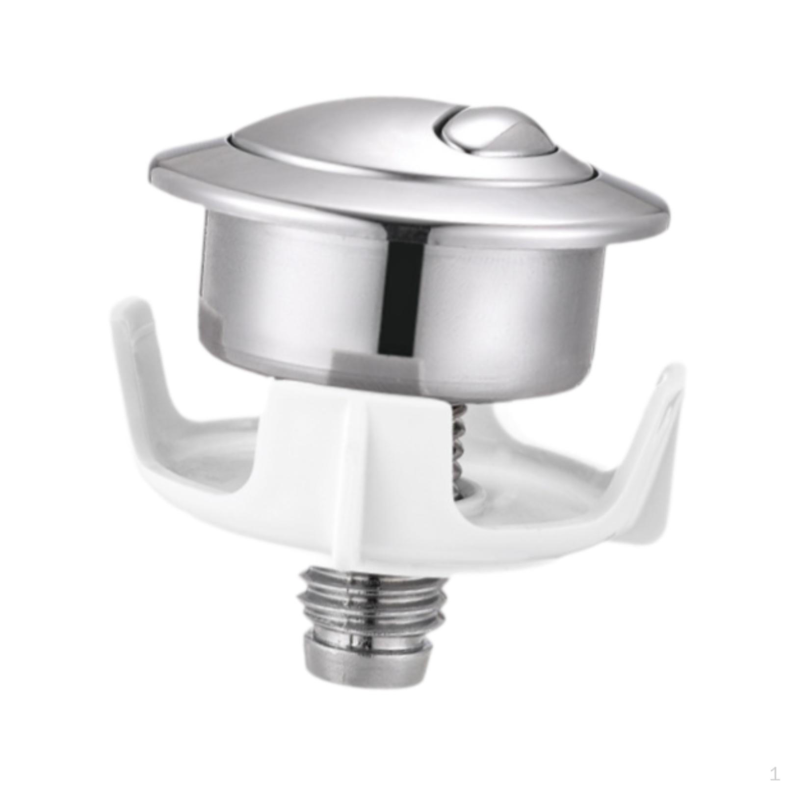 

Кнопка смыва унитаза клапан бачка двойной нажим прочные аксессуары пресс Silver