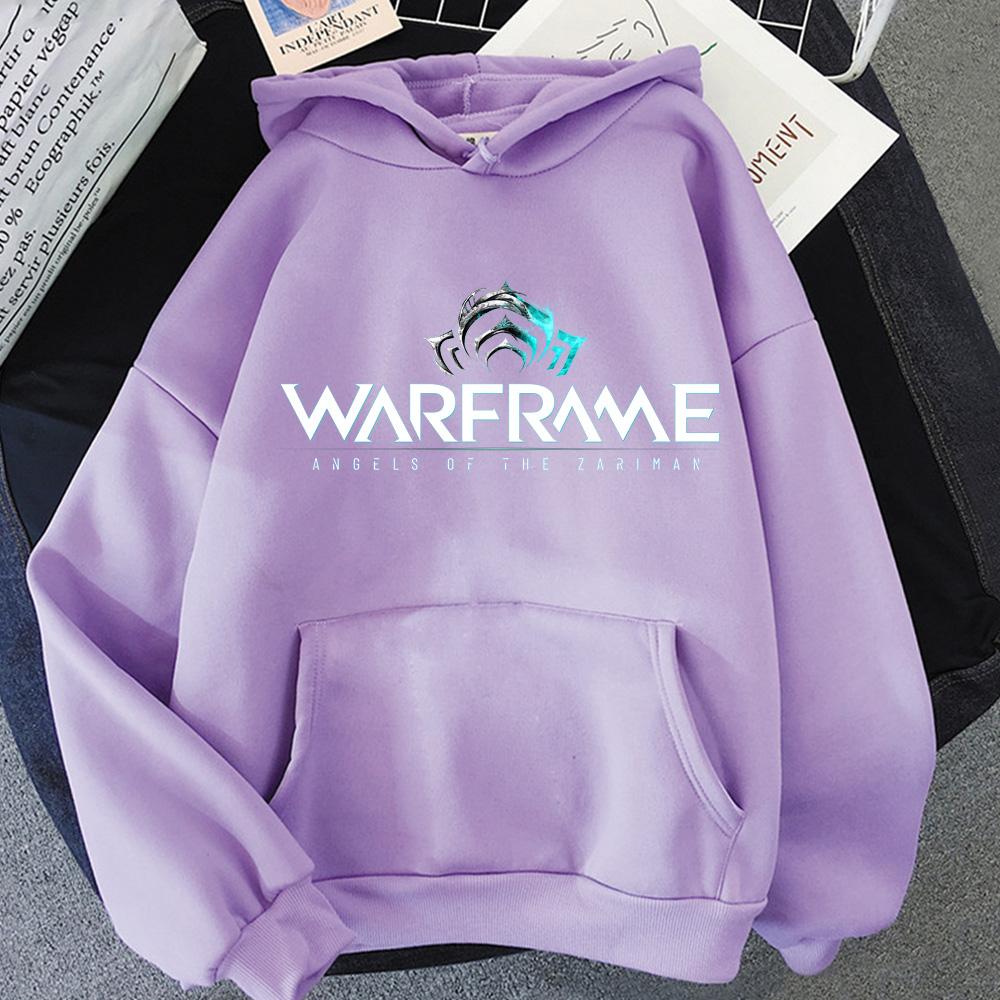 Warframe LOGO Hoodies Comic Game with Hooded Casual Comfortable Clothing Harajuku High Quality Hoodie for Autumn/Winter Hooded