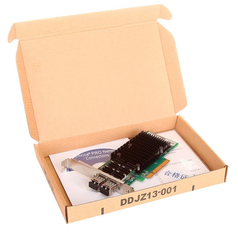FEMRICE Intel 82599ES X520-DA2 10Gb Dual-Port Fiber Server Network Card