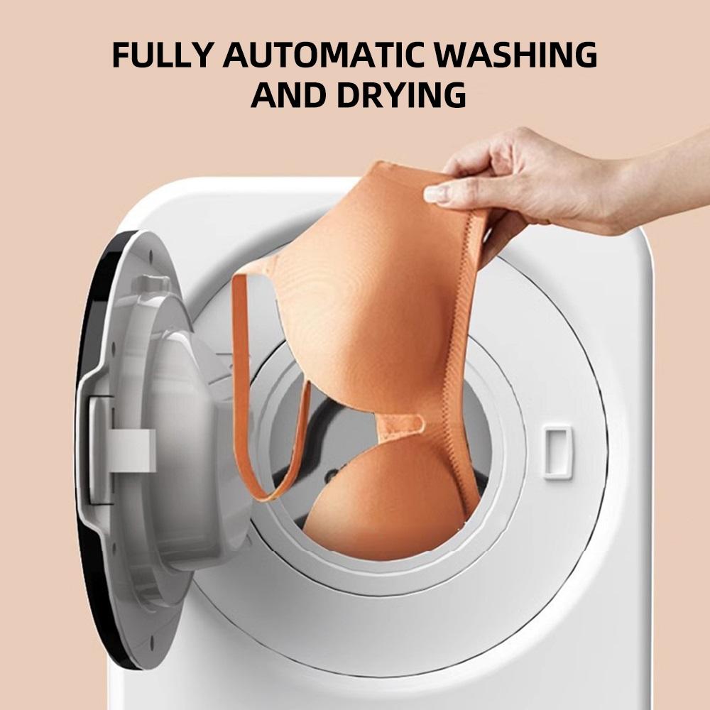 Jednokomorová/Dvoukomorová pračka, Domácí Malá Pračka na spodní prádlo, ponožky, Integrovaný typ pro praní a sušení, Nástěnná, Stolní