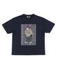 BEN DAVIS Red Cap Gorilla T-Shirt Navy