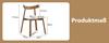 Set of 2 Dining Chairs with Wooden Frame, Upholstered Chairs with Ergonomic Backrest, Chairs for Dining Room Living Room, Chairs Only Without Table