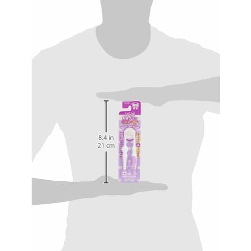 [Made in Japan] Combi Teteo First time tooth brushing Baby toothbrush STEP 2 (Estimated number of teeth: 6-8) When the front teeth are aligned