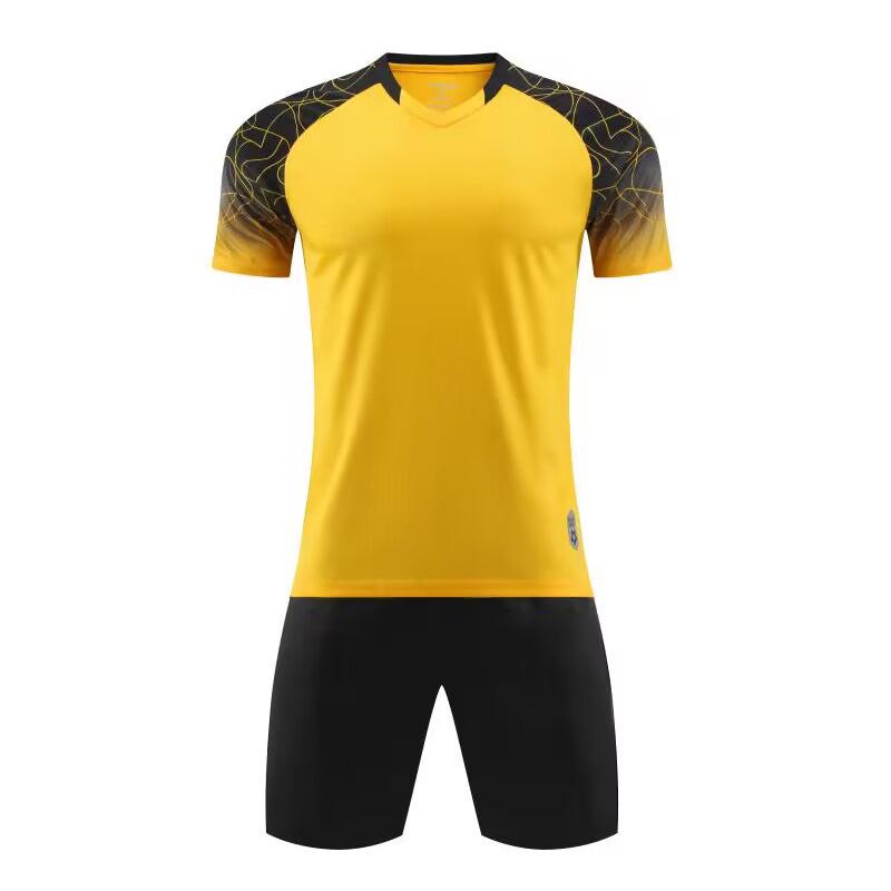 Adult  Youth Breathable Sweat-wicking Soccer Uniform Set - Short Sleeve XL