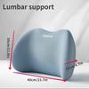 2pcs Ergonomic Car Seat Neck and Lumbar Support Pillow Set - 2-in-1 Sponge Rubber Cervical Support with Adjustable Backrest Pillow for Long Drives