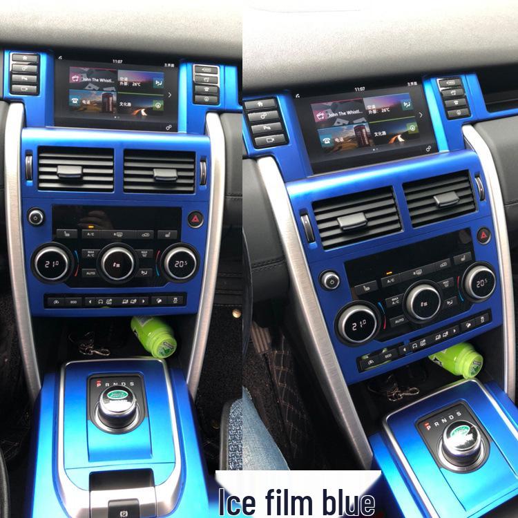 Discovery Sport Interior Carbon Fiber Shift Lever Sticker and Console Decoration Film