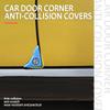 Valve Stems Caps Car Door Scratch Protector Silicone Anti-collision Covers For Volkswagen VW Passat Golf 4 5 6 Tiguan Polo Sciro zg2