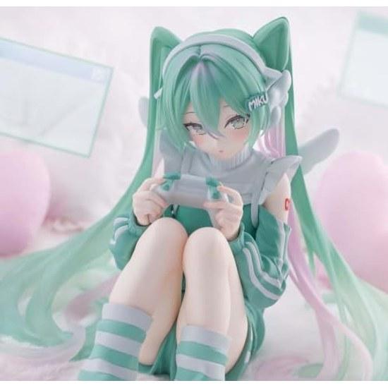 Hatsune Miku Figure Holiday Memories -Game- Size Approximately 13cm (Width 15cm)