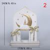 Resin Castles Figurine Ornament Eid Ramadans Festival Tabletop and Shelf Diplay Decors for Interior Decoration Purposes