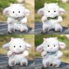 Plush Sheep Doll With Bow Tie For Kids Gift And Sleep Companion
