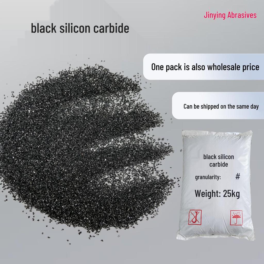 Black Silicon Carbide Sand for Sandblasting, Grinding & Polishing