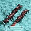 Tessuto Paillettes Bicolore Creativo per Abbigliamento Parete Graffiti Sfondo Tessuto Materiale da Cucito Fai da Te per Designer Vendita all'Ingrosso