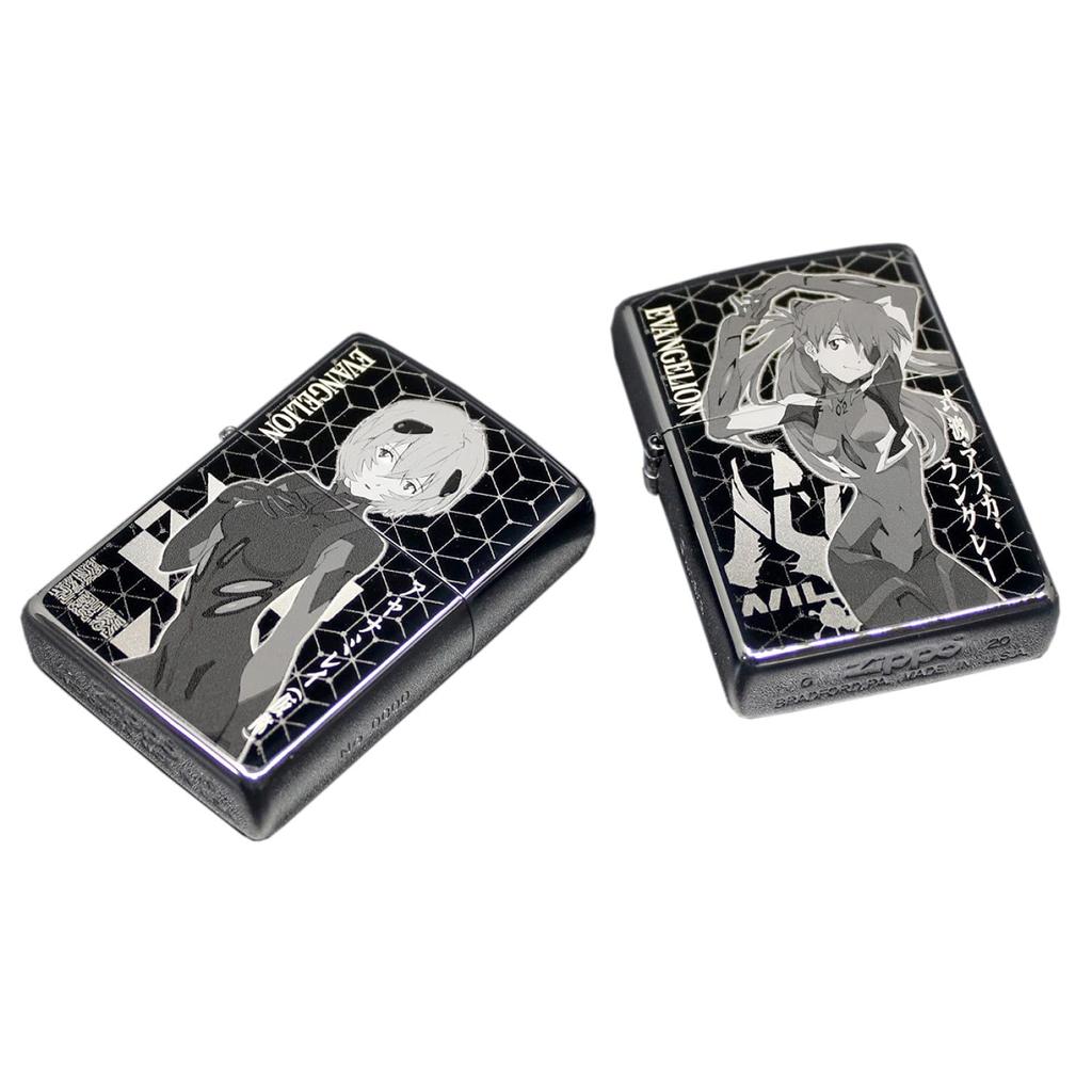 ZIPPO Writer Evangelion New Theatrical Version Eva Store Original Shikinami Asuka Langley ver2 Regular Import Product Regular
