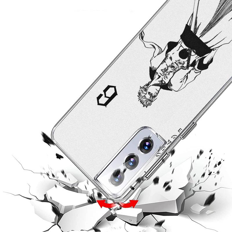 Bleach Grimmjow Handyhülle Für Samsung Galaxy S26 S25 Edge S24 S23 Ultra S22 Plus S21 S20 FE Weiche TPU Rückseite Hülle Galaxy S2