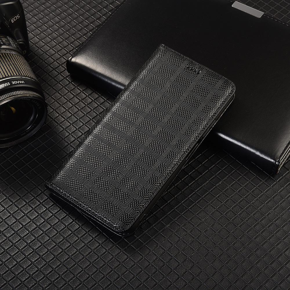 Kreuzgitter Echtes Leder Klapphülle für Samsung Galaxy S20 S21 S22 S23 S24 S25 S26 FE Plus Ultra Edge Handyhülle Kartenfächer