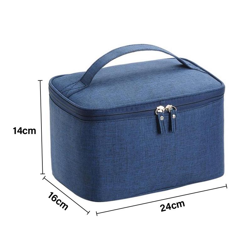 Travel Waterproof Portable Women Makeup Bag High Capacity Toiletries Storage Box