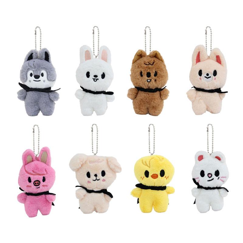 Stray Kids SKZ Mini Keychain Pendant New SKzoo FM Field Week 5cm Plush Cartoon Cute Pendant Children's Birthday Toy