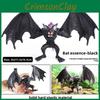 Stone Bat Spirit Bull Monster Spitfire Flying Dragon Animal Model Ornament