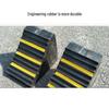 Rubber Wheel Chock for Large Trucks