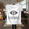Little Nightmares Print Flannel Blanket, High quality Comfortable for All Seasons, Home Decor, Warmth and Comfort, Perfect for Christmas Gifts68