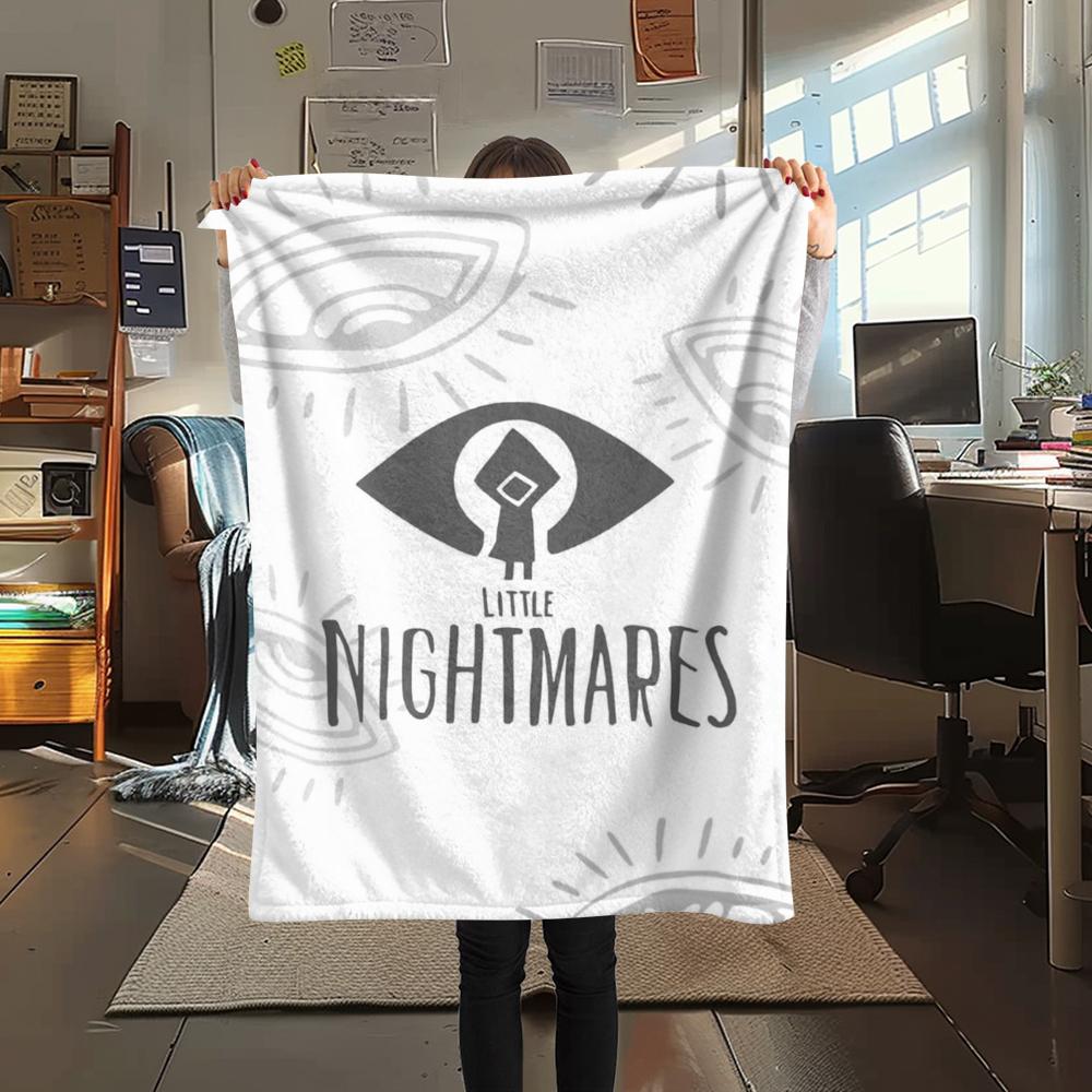 Little Nightmares Print Flannel Blanket, High quality Comfortable for All Seasons, Home Decor, Warmth and Comfort, Perfect for Christmas Gifts68