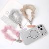 Rhinestone Mesh Phone Wrist Lanyard - Anti-Lost Braided Strap