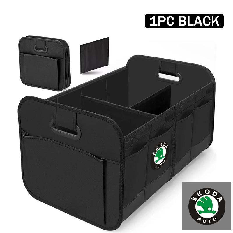 

Foldable Oxford Cloth Car Trunk Storage Box Outdoor Waterproof Bag Tool Box For Skoda Kodiaq Fabia Kamiq Karoq Octavia 2 3 Rapid