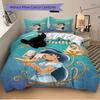 3pcs Jasmine Princess Bedding Set Includes Quilt Cover and Pillowcases, Suitable for All Seasons W061