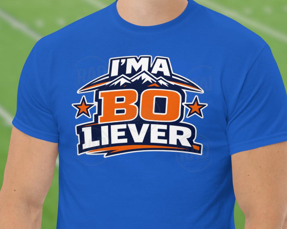 

Funny Bo Nix Shirt Bo LIever Broncos Shirt Denver Football Tee Unisex T-Shirt XXXL