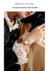 Sanda Women's Retro Waterproof Quartz Watch - Small Square Elegant Rose Dial