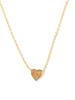 Ray BEAMS Petite Epo Heart Necklace, Women's, Gold