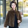 High-End Purple Stand Collar Cardigan: Stylish, Versatile, and Warm Women's Fashion for Autumn and Winter